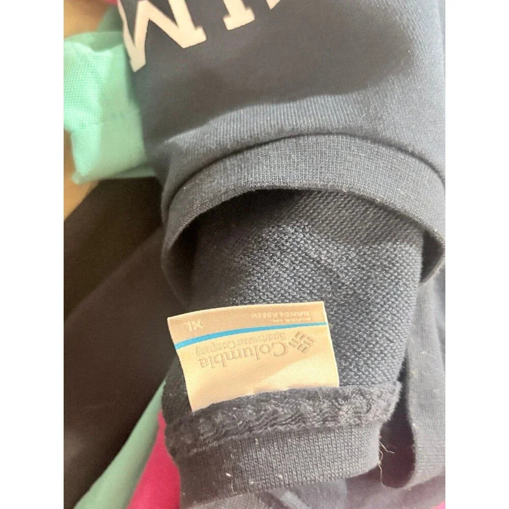 Columbia Cropped Color Block Sweatshirt XL‎ EUC